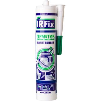 Герметик силиконовый IRFIX санитарный белый 310 мл